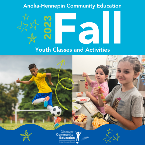  Youth fall classes promo
